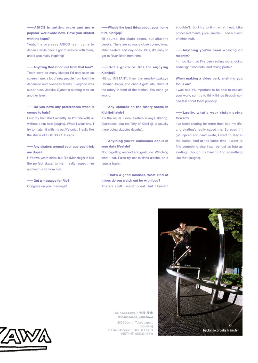 Pancake Skateboard Magaznie issue#4 29ページ