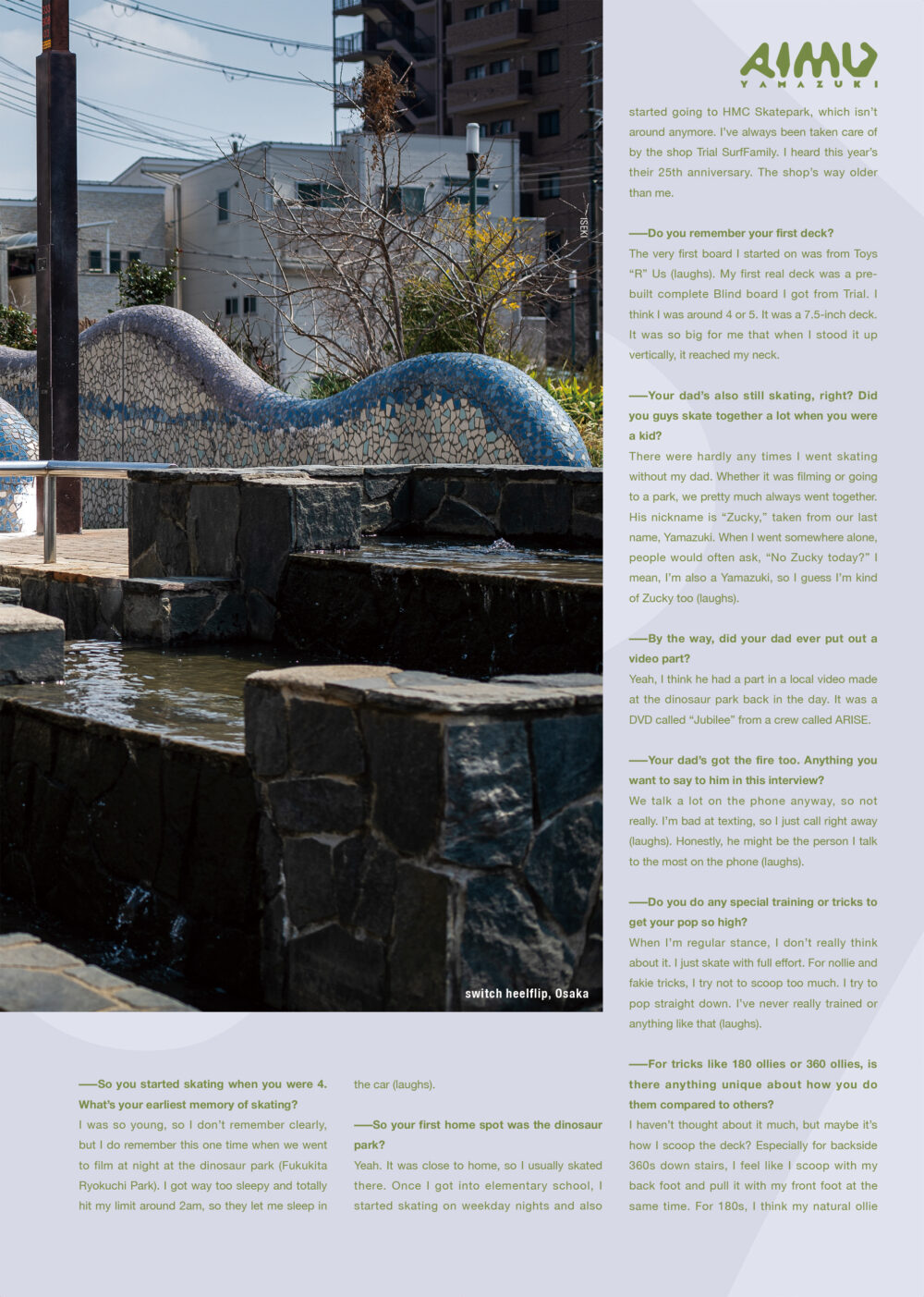 Pancake Skateboard Magaznie issue#4 65ページ