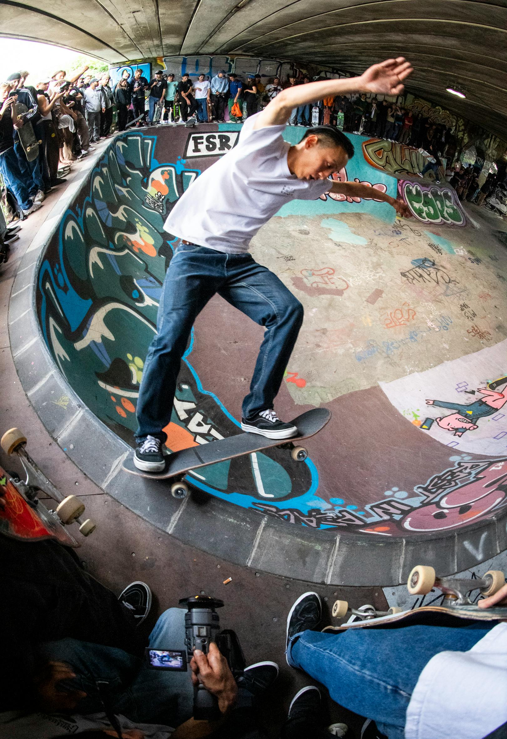 TAKESHI KAGEYAMA, FRONTSIDE 5-0, CPH OPEN 2022 / The attention Takeshi gets, the better his moves. 注目されればされるほど、タケシの動きは良くなる。
