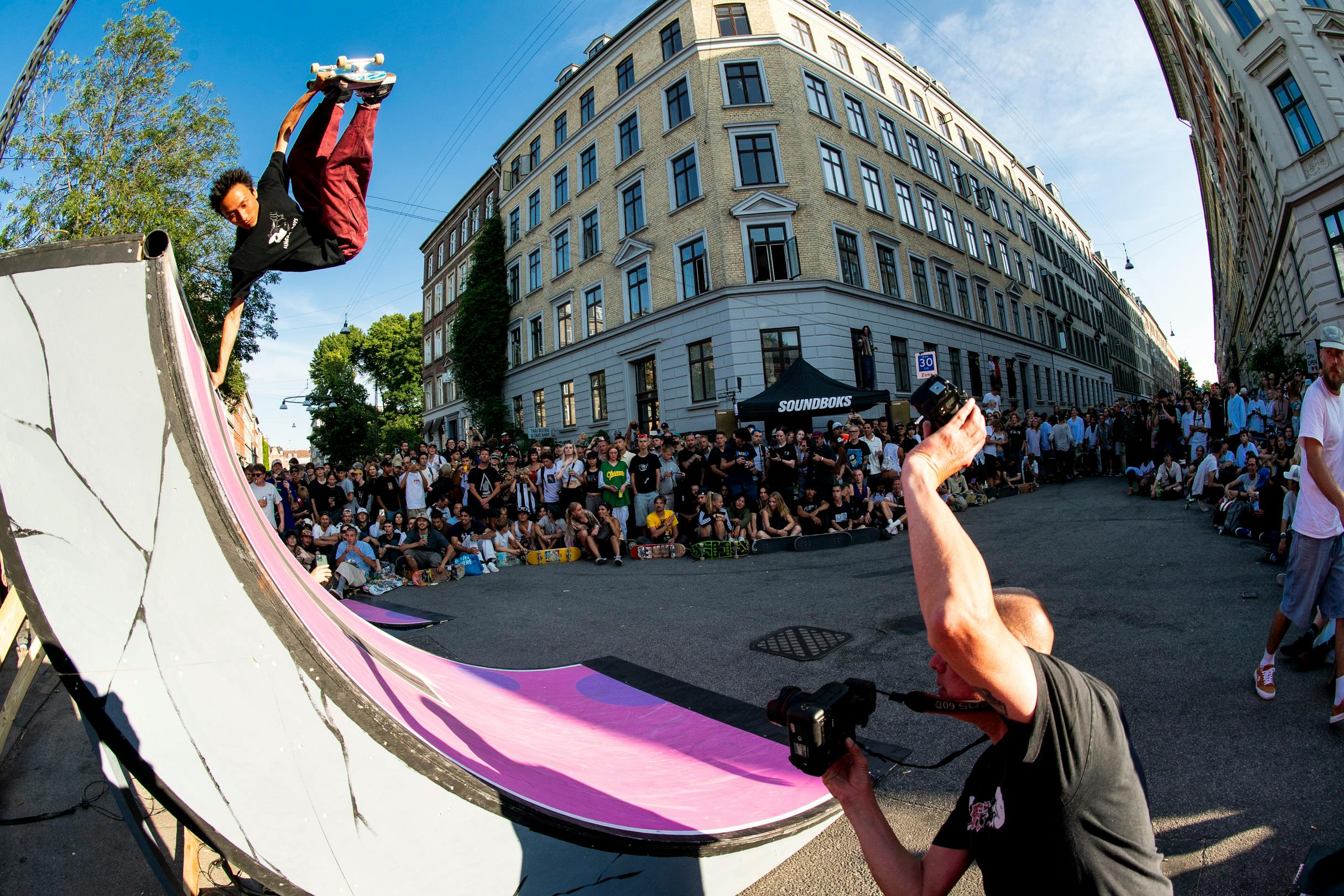 HAND PLANT in CPH OPEN 2023/ Shot from "One upenhagen open" event. Did you see Takeshi show?/ Cph open内 Oneupenhagen openイベントにて。君はタケシショーを見ましたか?