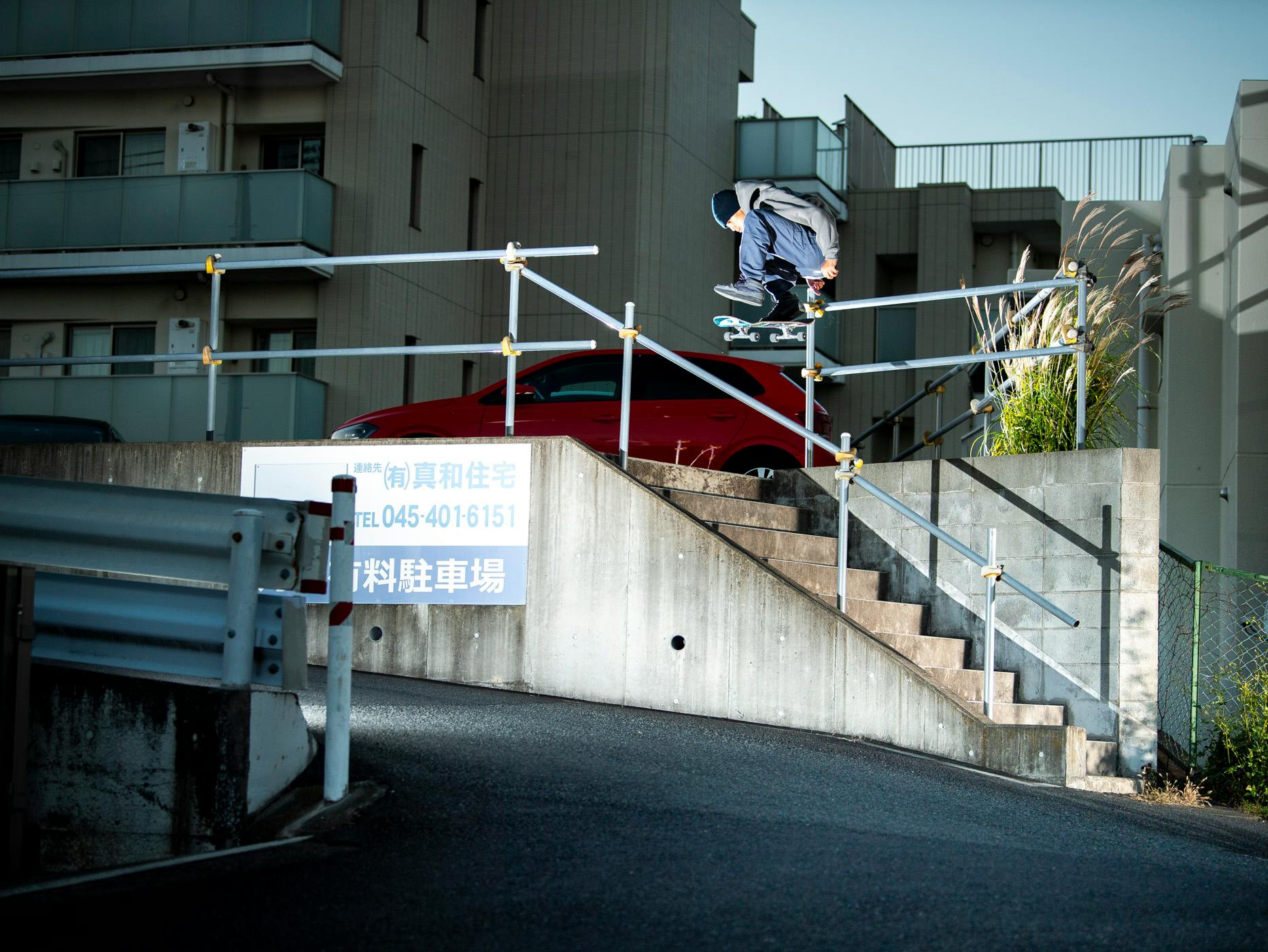 Kyonosuke Yamashita/ backside 180 kickflip, Yokosuka 2024