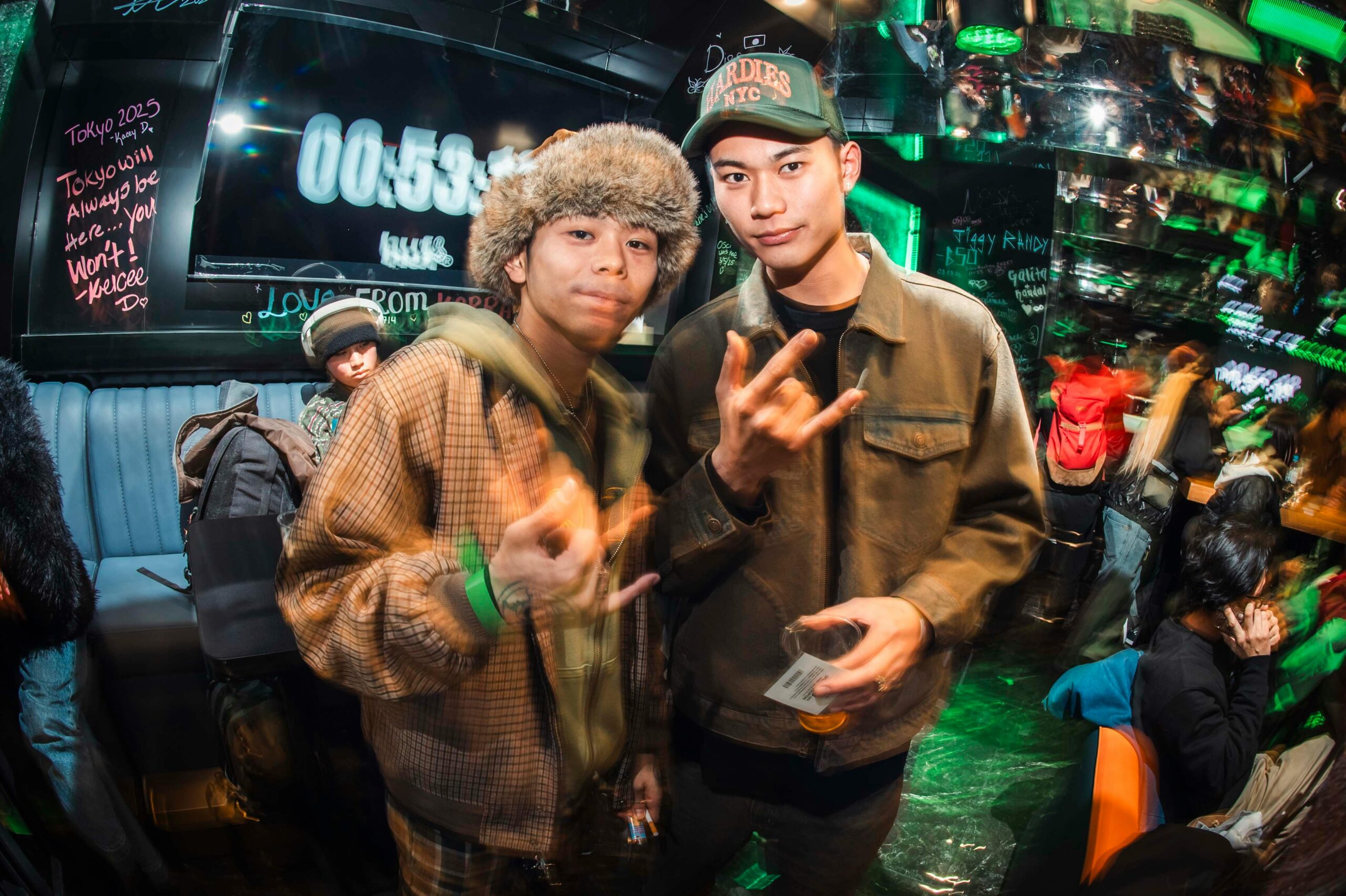 Kaya Sakakibara and friend.