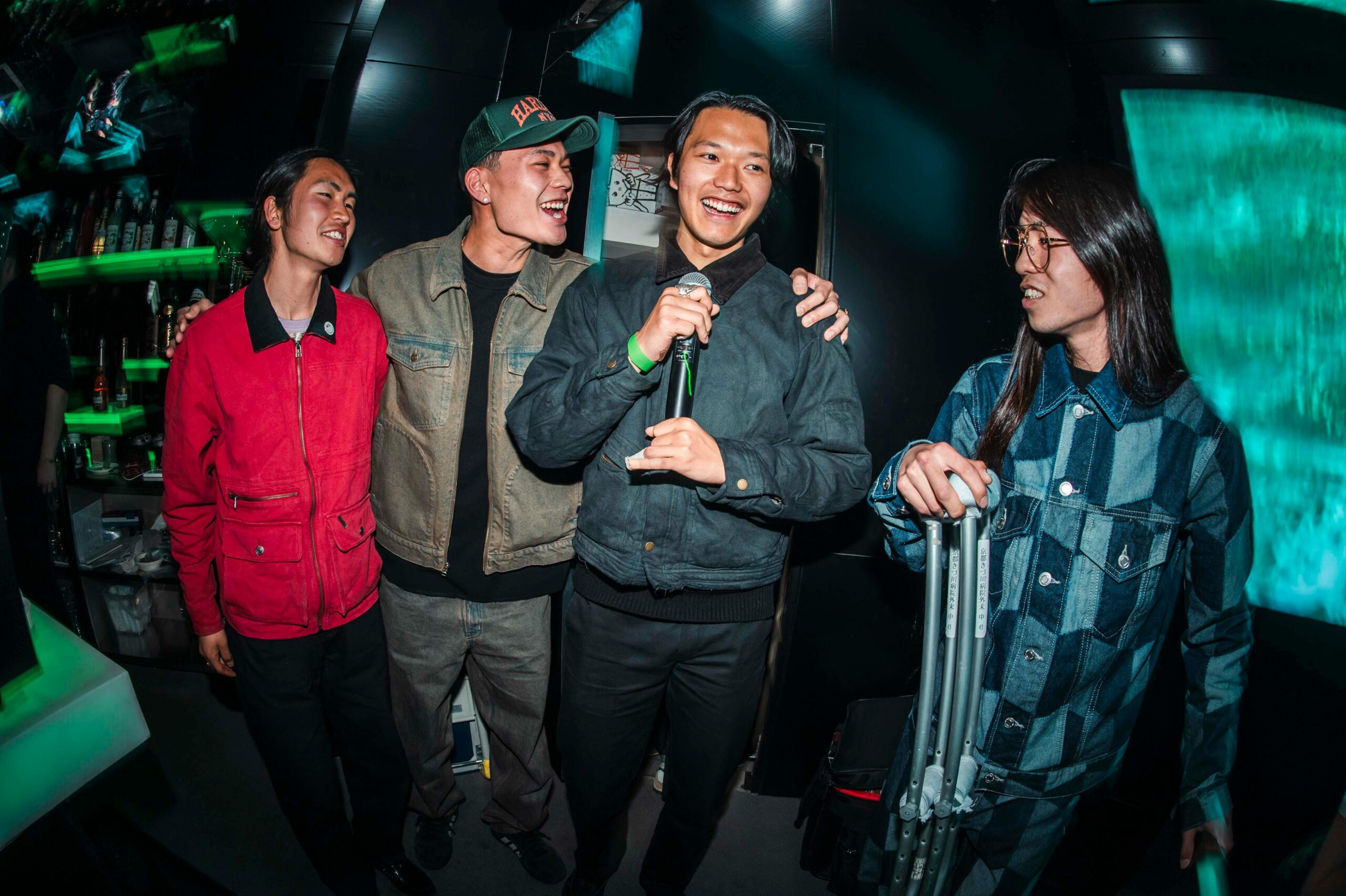 Mana was smiling.