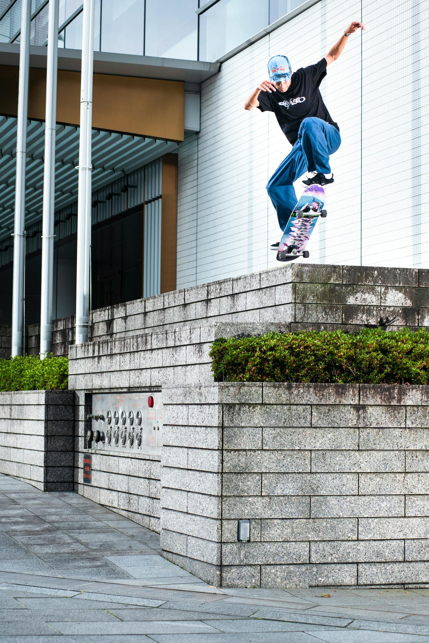 Kyonosuke yamashita, backside 50-50 to ollie