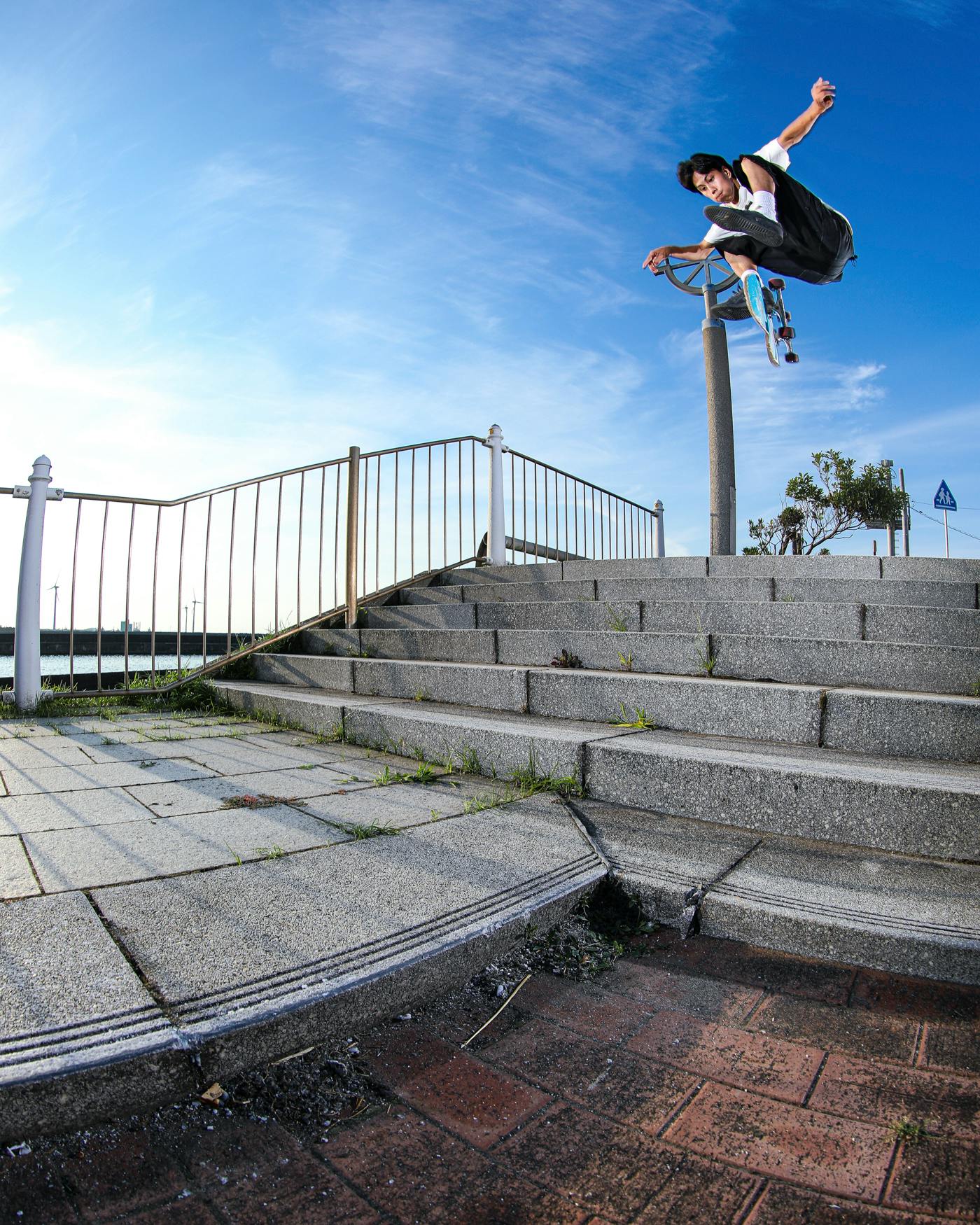 Kyonosuke Yamashita Kickflip 50-50, Chiba