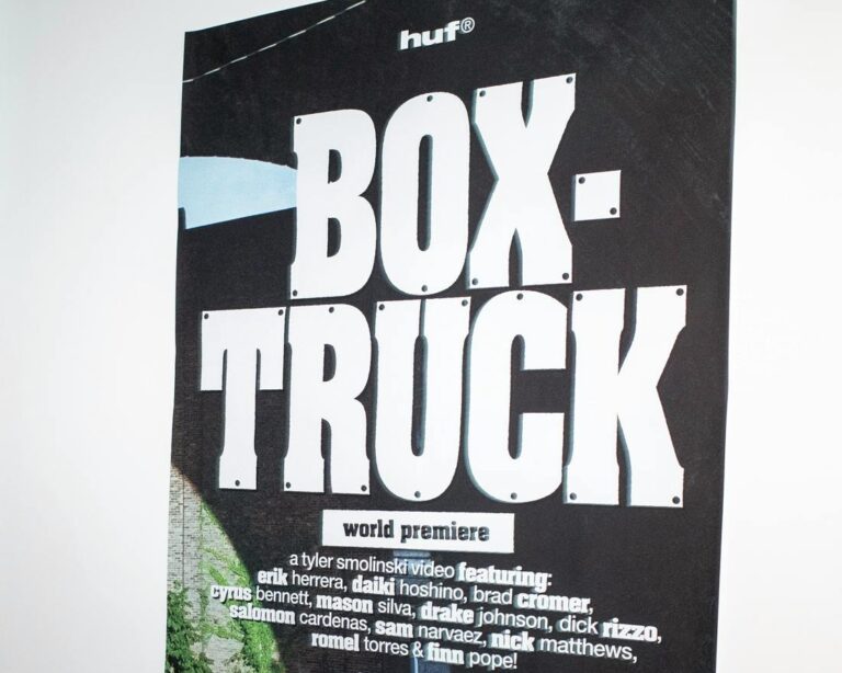 HUF “BOX-TRUCK” TOKYO PREMIERE