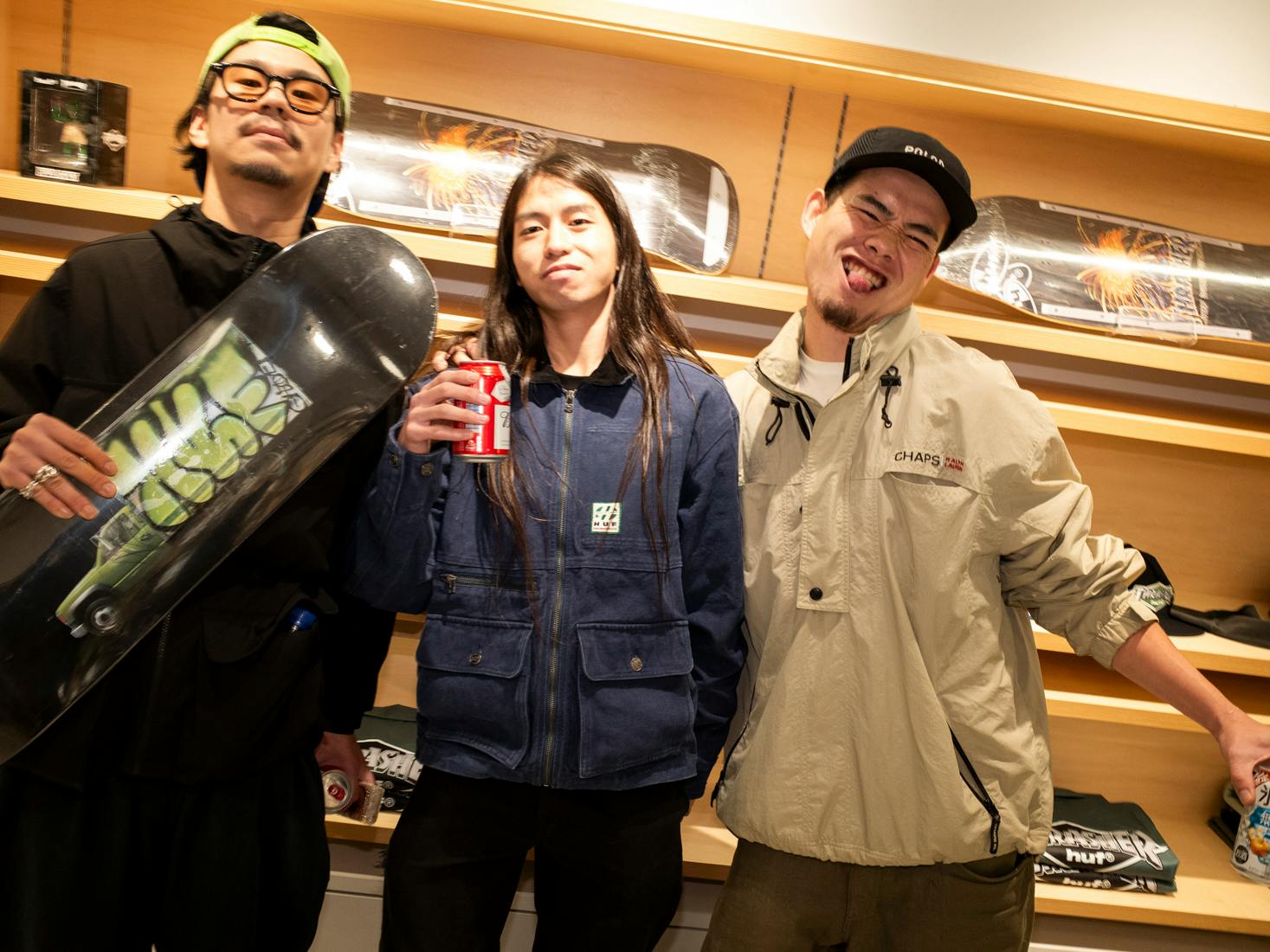 Toki Kakitani with tabe-chan.