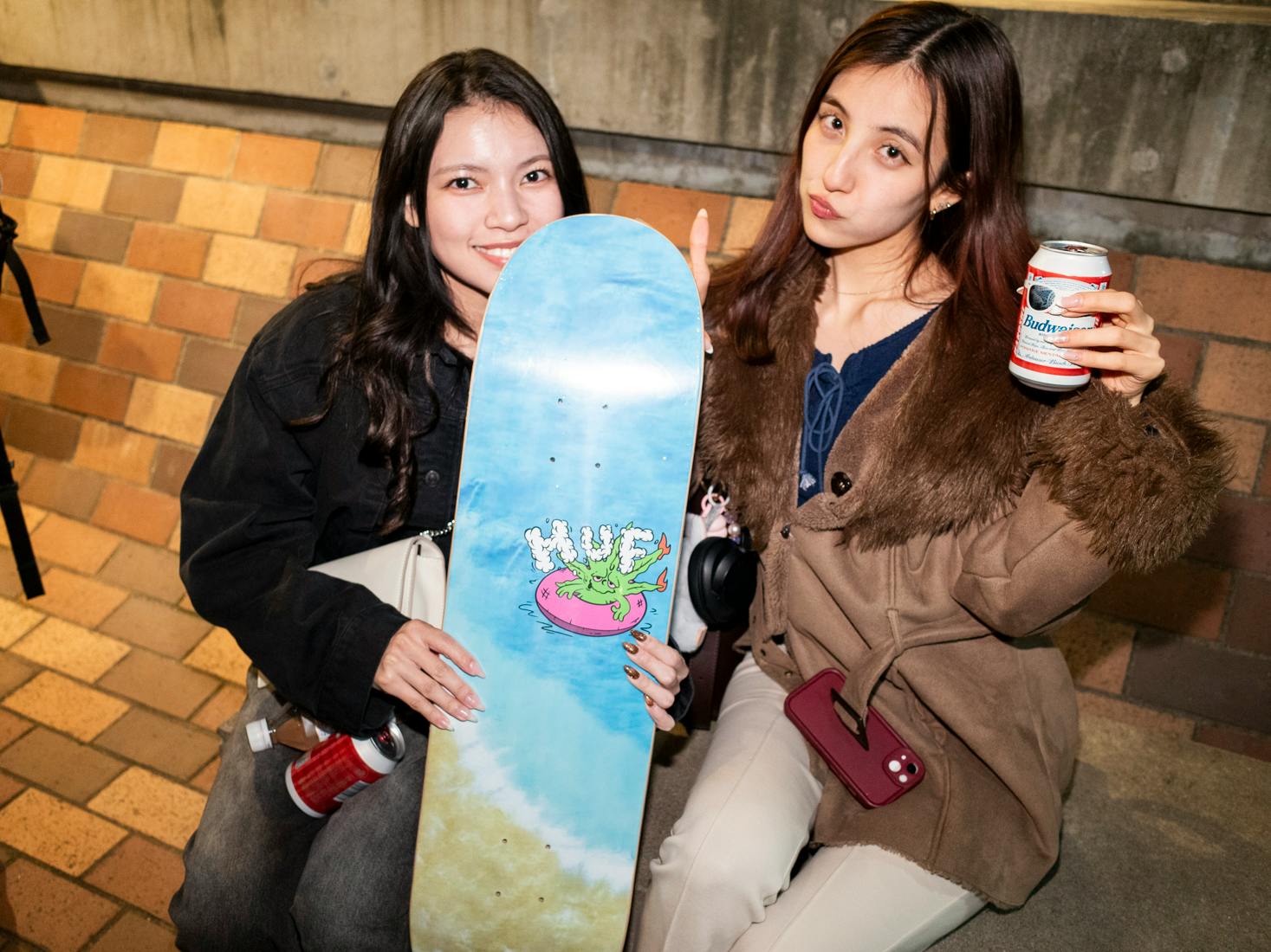 Cheers on China banks bench! HUF Harajuku has it IoI.