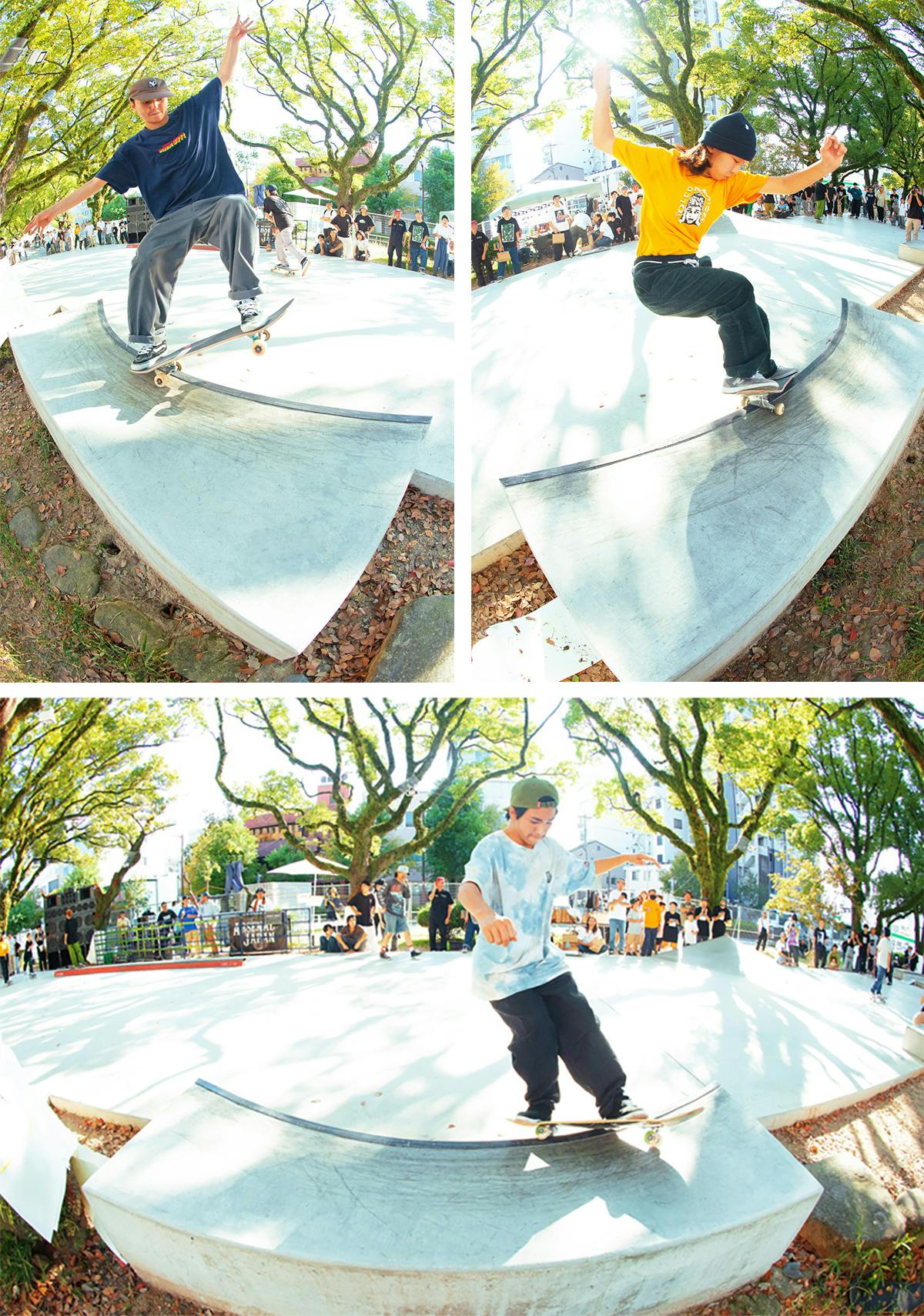 Kazuma Inada, Aoi Ishimaru, Aimu Yamazuki, round ledge session!
