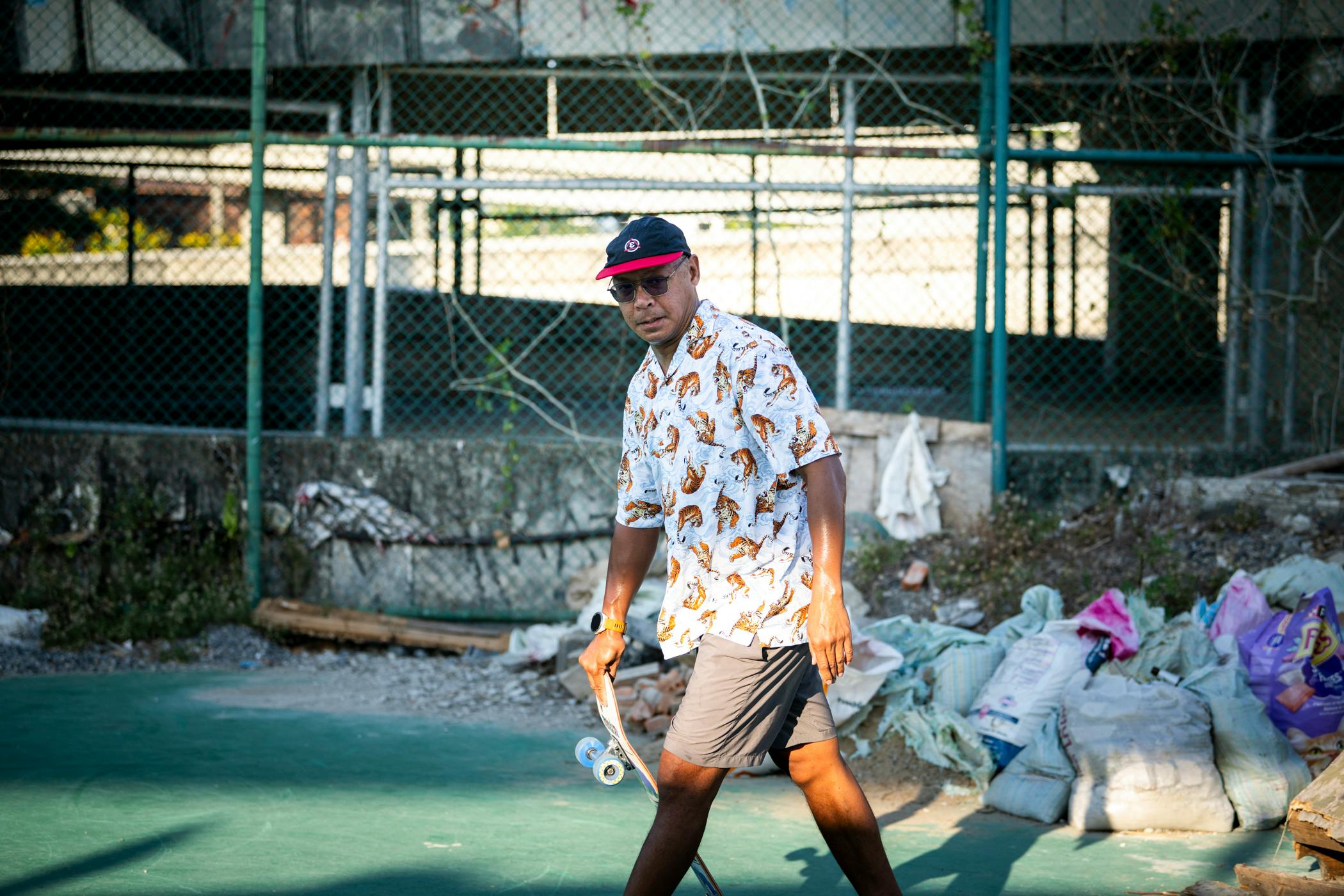 The legend status—Danny Supa at the DIY.