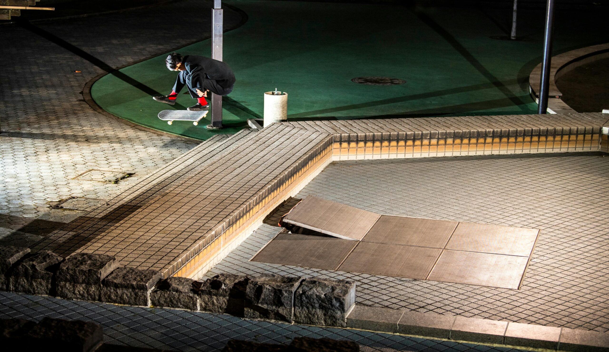 Ollie at the skatepark