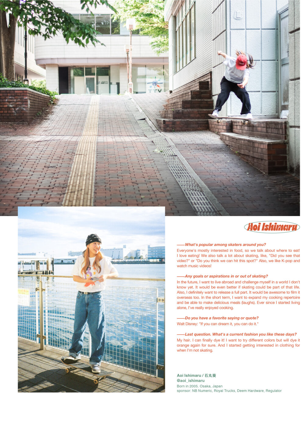 Pancake Skateboard Magazine issue#２ 31ページ