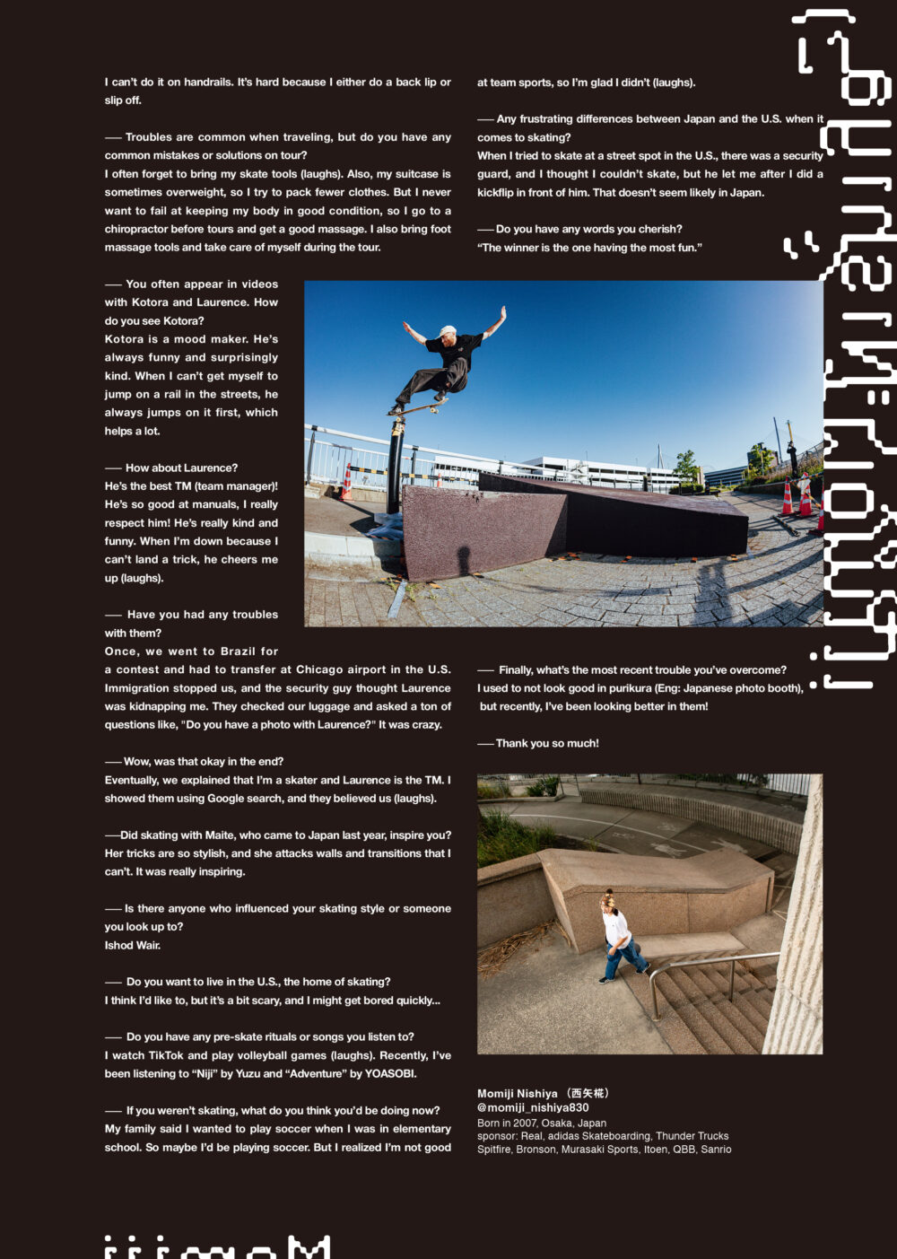 Pancake Skateboard Magazine issue#２ 85ページ