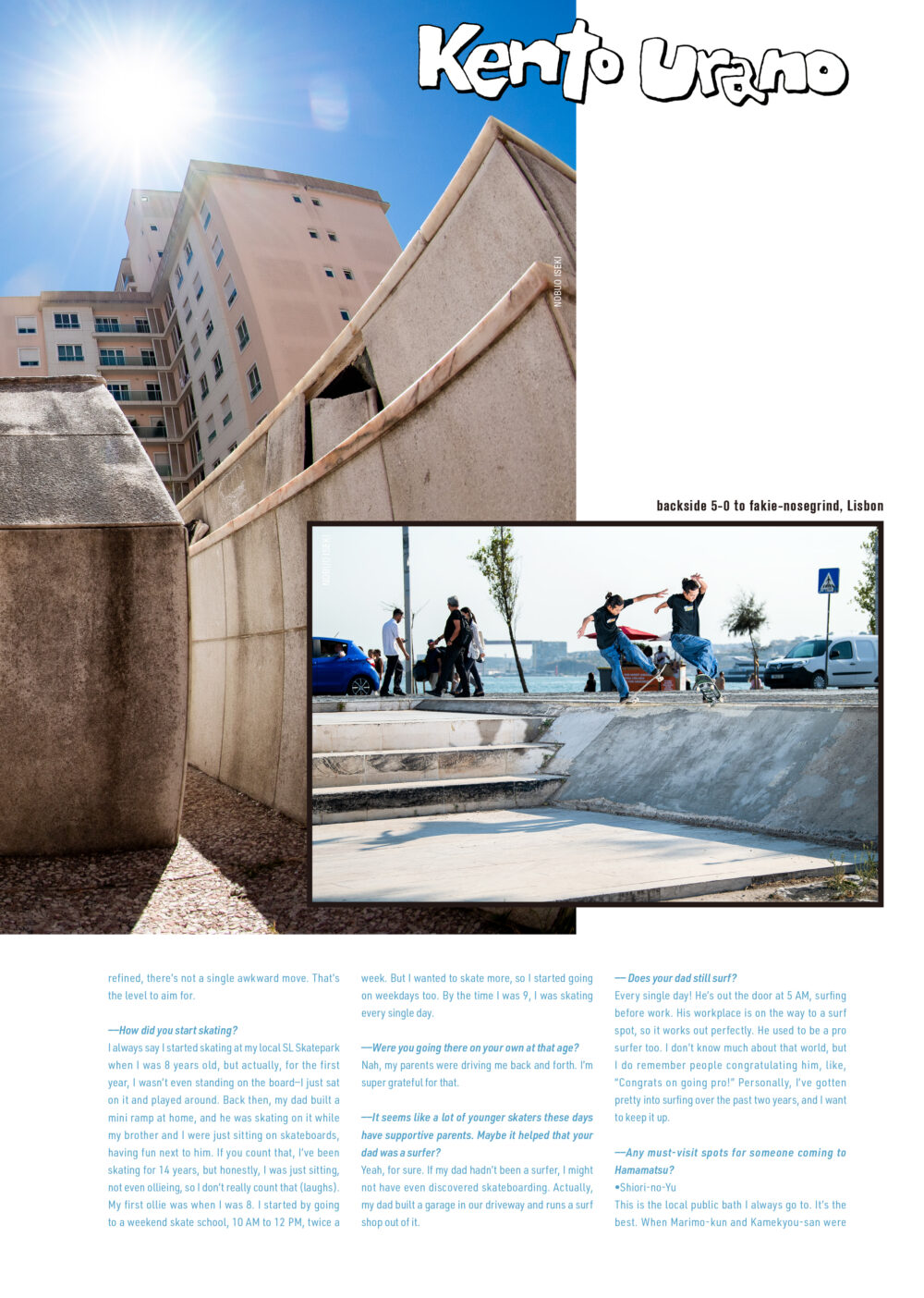 Pancake Skateboard Magazine issue#3 27ページ
