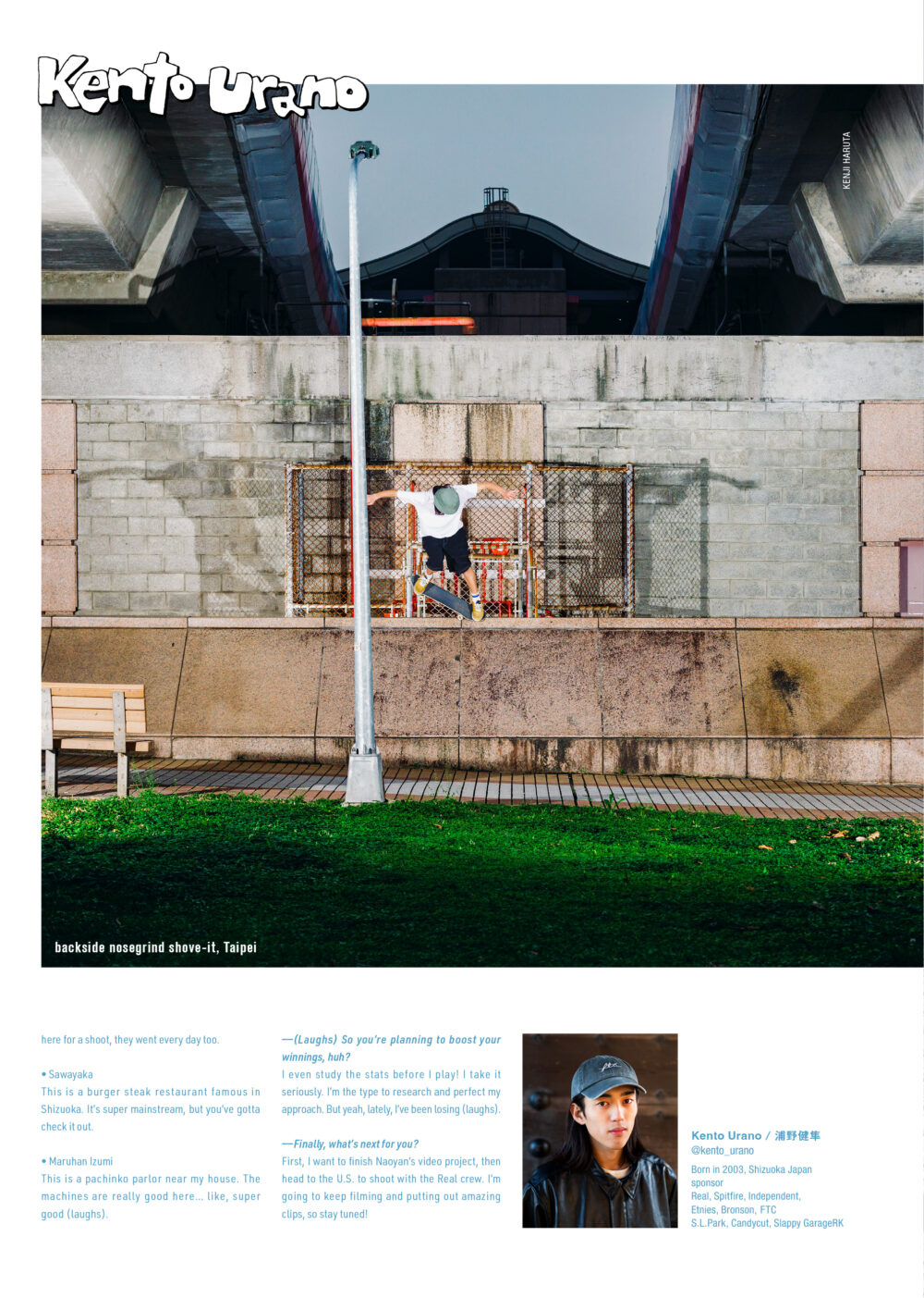 Pancake Skateboard Magazine issue#3 28ページ