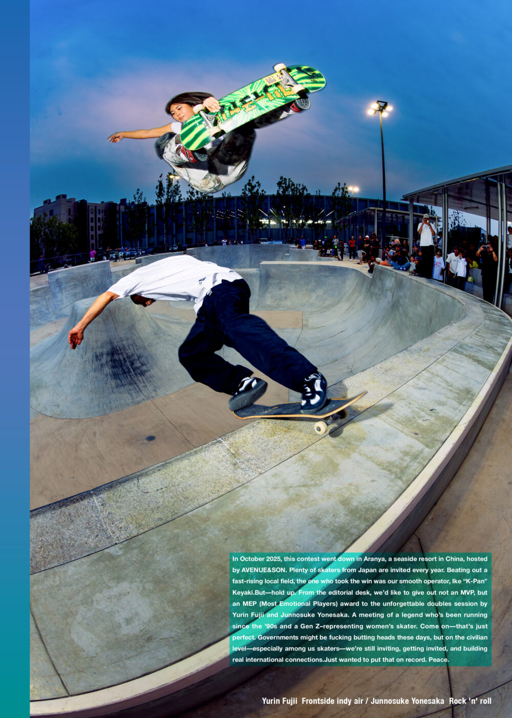 Pancake Skateboard Magazine issue#5 13ページ